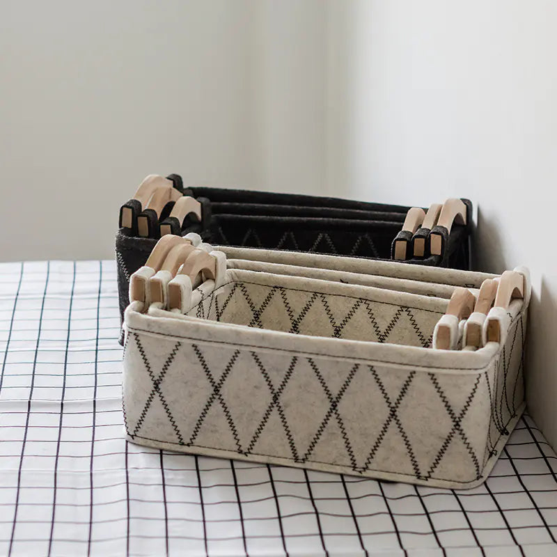 Chic Felt Storage Organizer.