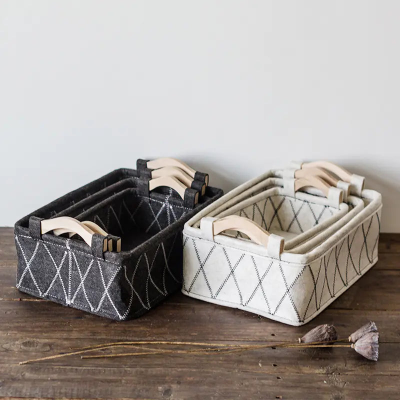 Chic Felt Storage Organizer.