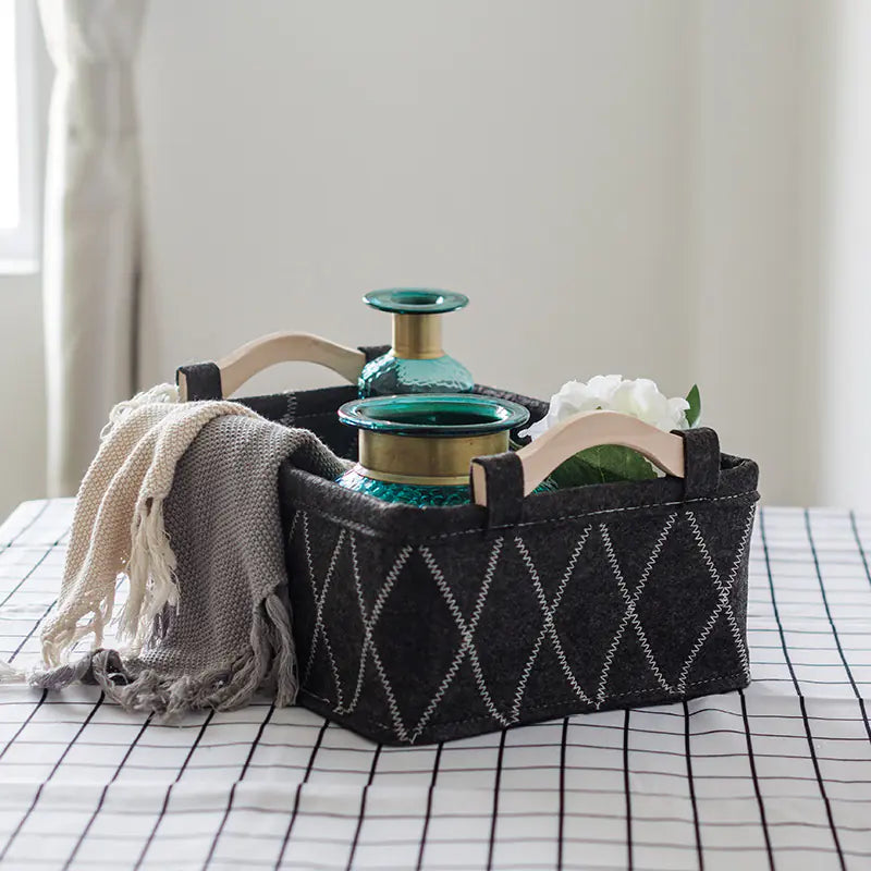 Chic Felt Storage Organizer.