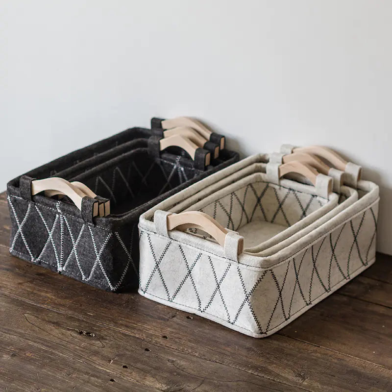 Chic Felt Storage Organizer.