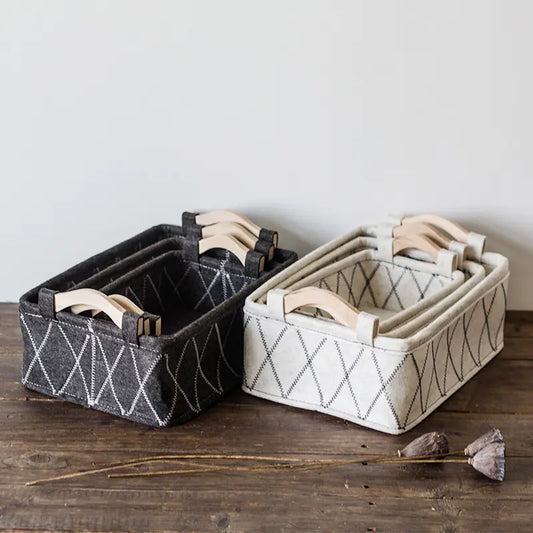 Chic Felt Storage Organizer.