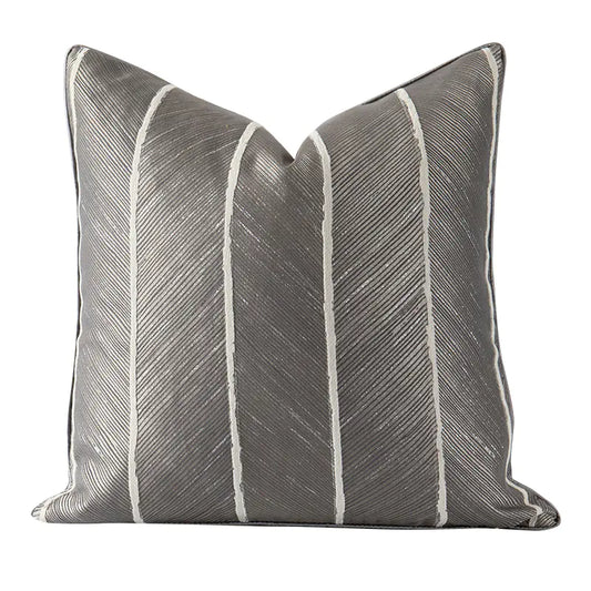 Light Luxury Jacquard Sofa Cushion for Modern Living Room.